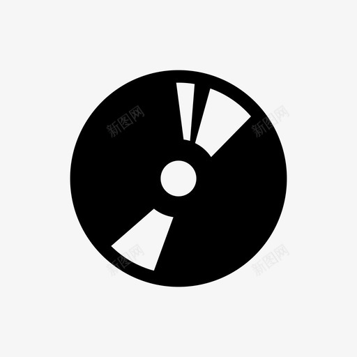 乙烯基唱片cdcdrom图标svg_新图网 https://ixintu.com cd cdrom 乙烯基唱片