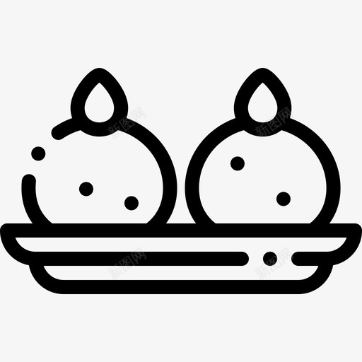 山德什Holi16线性图标svg_新图网 https://ixintu.com Holi 德什 线性