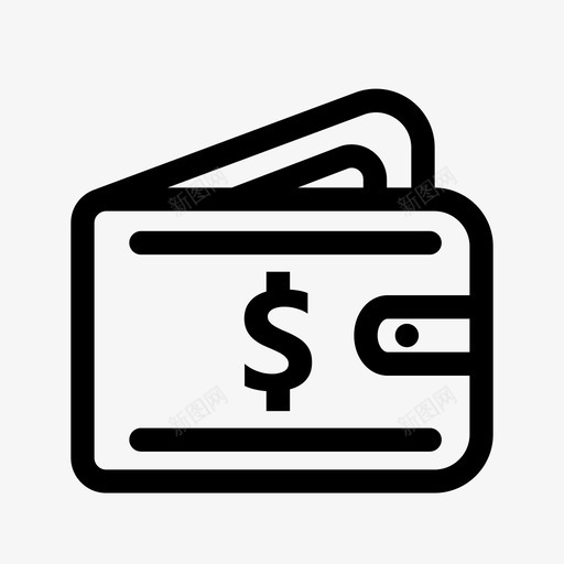钱包现金电子商务图标svg_新图网 https://ixintu.com 现金 电子商务 购买 购物电子商务概述 钱 钱包
