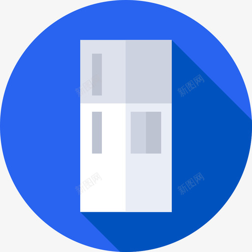 冰箱商场12公寓图标svg_新图网 https://ixintu.com 公寓 冰箱 商场