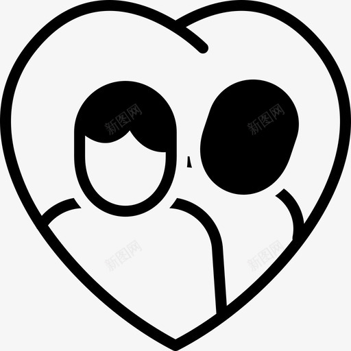 关系夫妻家庭图标svg_新图网 https://ixintu.com 关系 夫妻 家庭 配偶