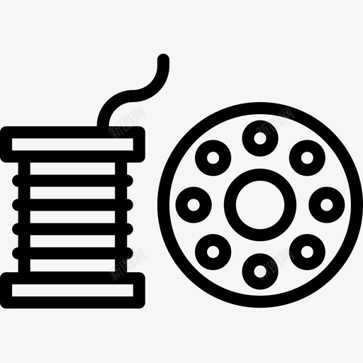 线缝42直线图标svg_新图网 https://ixintu.com 直线