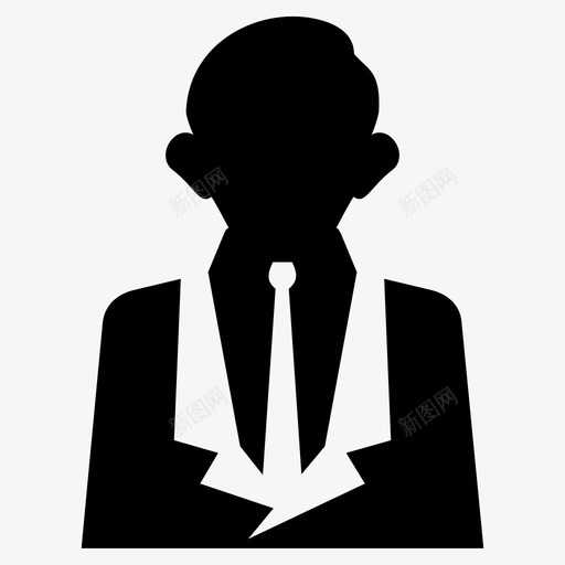 商人雇员企业家图标svg_新图网 https://ixintu.com 企业家 公司 商人 经理 负责人 雇员