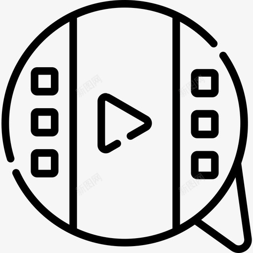 数字营销活动营销121线性图标svg_新图网 https://ixintu.com 数字 活动 线性 营销