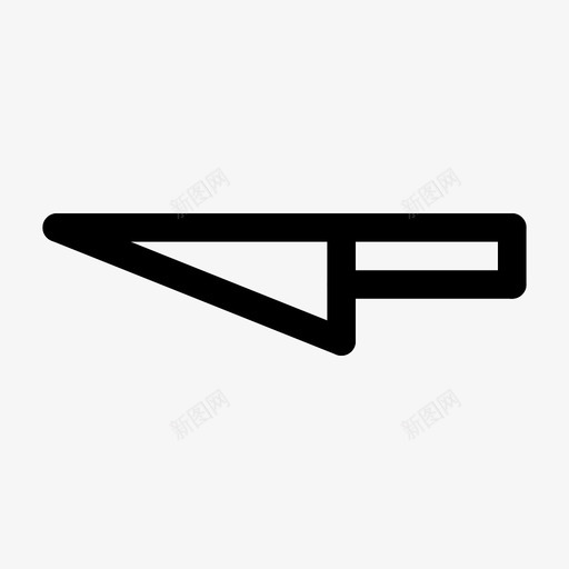 刀厨师切刀图标svg_新图网 https://ixintu.com 刀 切刀 厨师 带圆盖的直线 食物