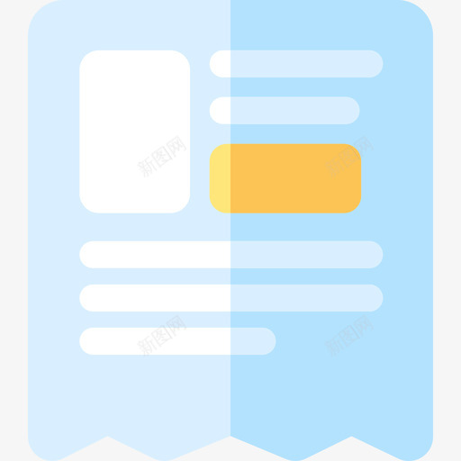 报纸广告3平面图图标svg_新图网 https://ixintu.com 平面图 广告 报纸