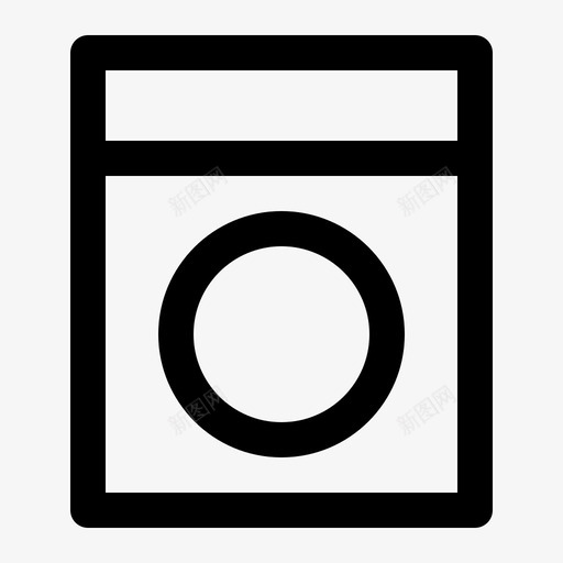 洗衣机家电五金图标svg_新图网 https://ixintu.com 五金 华清 家用 家电 洗衣机 生产线