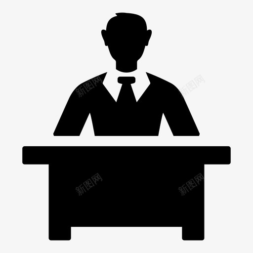 书房书桌教育图标svg_新图网 https://ixintu.com 书房 书桌 学习 教育 阅读
