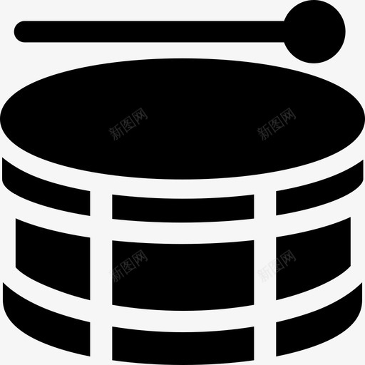 鼓巴西狂欢节23充满图标svg_新图网 https://ixintu.com 充满 巴西狂欢节23 鼓