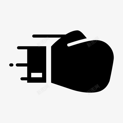 力量拳击拳击手套图标svg_新图网 https://ixintu.com 健身 力量 手套 拳击 拳击手 拳头 简单