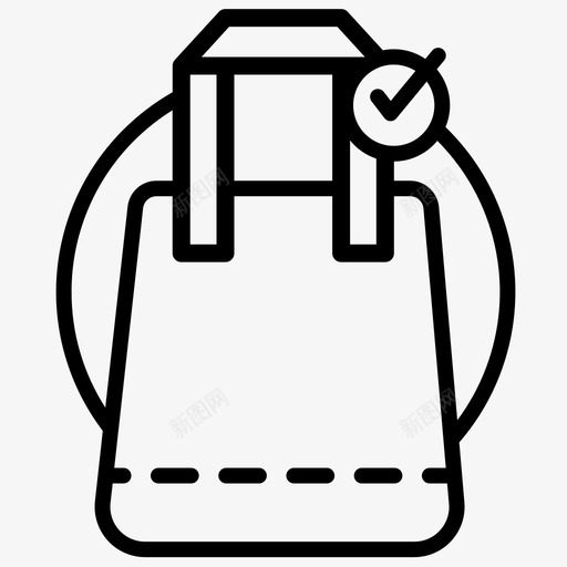 环保袋绿色和平可重复使用图标svg_新图网 https://ixintu.com 不用 使用 和平 地球 塑料 拯救 环保 绿色 重复
