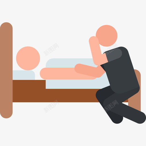 死亡葬礼10颜色图标svg_新图网 https://ixintu.com 死亡 葬礼10 颜色
