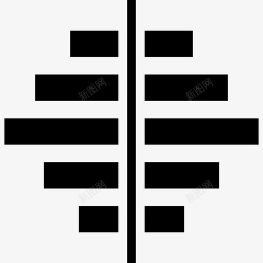 甘特图图表4填充图标svg_新图网 https://ixintu.com 图表 填充 特图