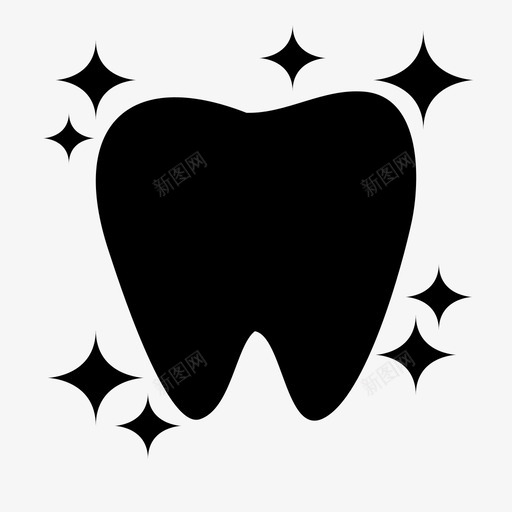 清洁牙齿牙科牙医图标svg_新图网 https://ixintu.com 清洁牙齿 牙医 牙科 牙齿