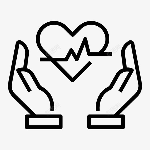 健康保险医疗保险行图标集1svg_新图网 https://ixintu.com 保险行图标集1 健康保险 医疗