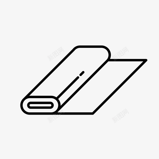 布卷缝纫裁缝图标svg_新图网 https://ixintu.com 布卷 缝纫 裁缝 针线活