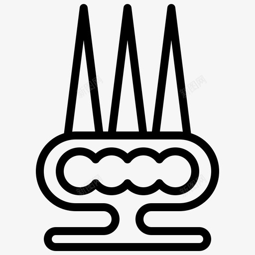 爪子忍者海龟3直线型图标svg_新图网 https://ixintu.com 忍者 海龟 爪子 直线 线型