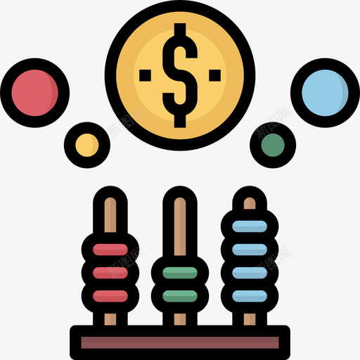 商业金融99线性颜色图标svg_新图网 https://ixintu.com 商业 线性 金融 颜色