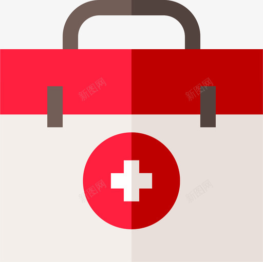 急救箱自然灾害19号扁平图标svg_新图网 https://ixintu.com 急救箱 扁平 自然灾害19号