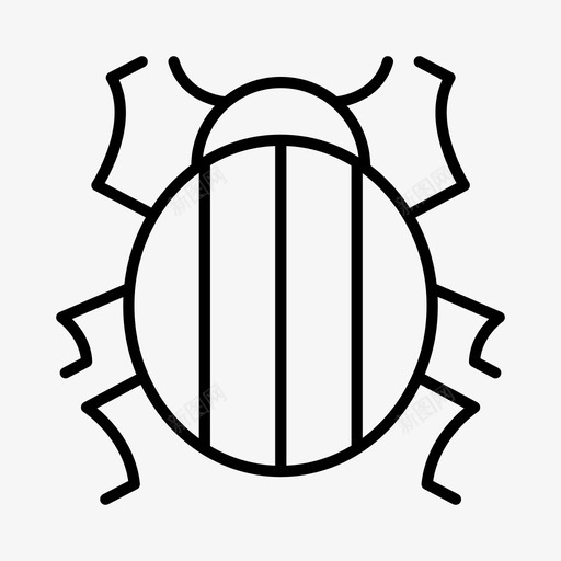 甲虫虫子昆虫学图标svg_新图网 https://ixintu.com 昆虫 昆虫学 甲虫 虫子