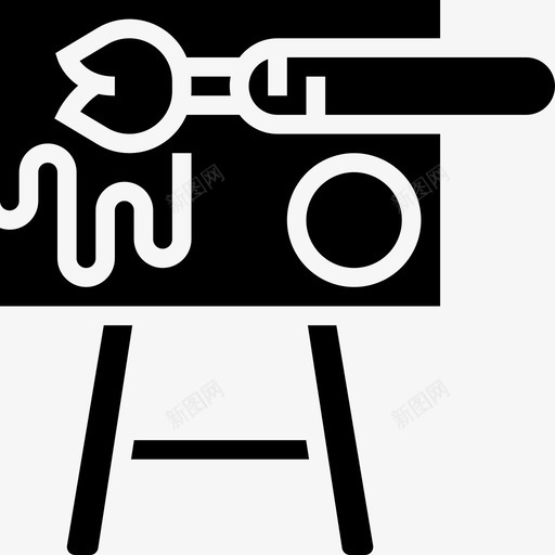 绘画平面63字形图标svg_新图网 https://ixintu.com 字形 平面设计 绘画