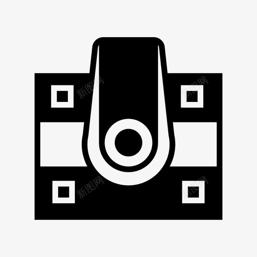 照相机数码相机设备图标svg_新图网 https://ixintu.com 媒体 快门 数码相机 照相机 设备