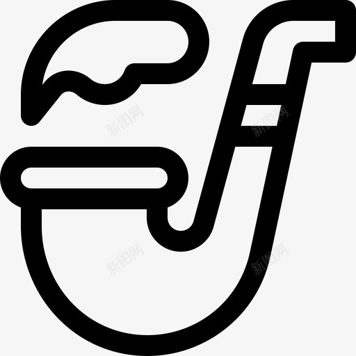 Pipe爱尔兰9线性图标svg_新图网 https://ixintu.com Pipe 爱尔兰 线性
