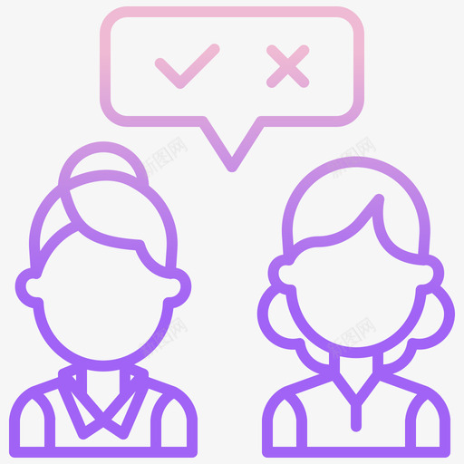 企业企业管理49轮廓梯度图标svg_新图网 https://ixintu.com 企业 企业管理49 轮廓梯度