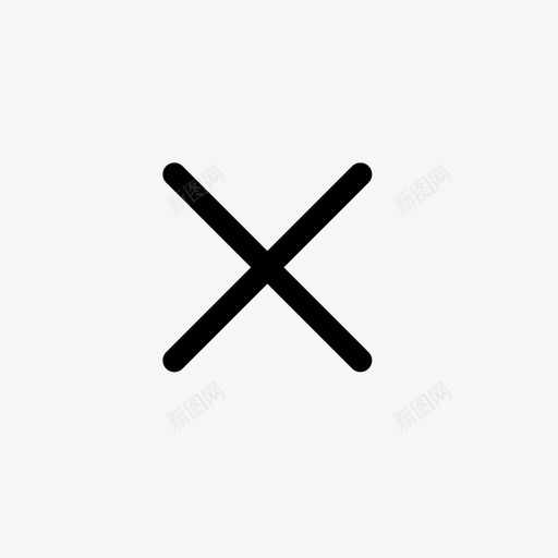 关闭中断取消图标svg_新图网 https://ixintu.com 丢失 中断 关闭 删除 取消 清除 迷你用户界面