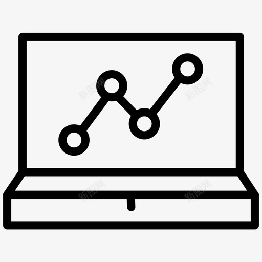 分析仪表板报告图标svg_新图网 https://ixintu.com 仪表板 分析 报告 电子商务 线路 统计 购物 销售