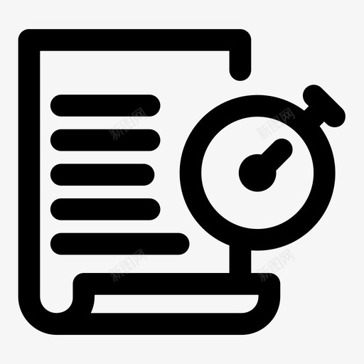 时间表论文报告图标svg_新图网 https://ixintu.com hola 团队 学术报告 成功 报告 时间表 论文