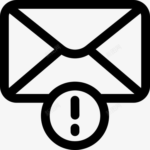 邮件黑客35直系图标svg_新图网 https://ixintu.com 直系 邮件 黑客