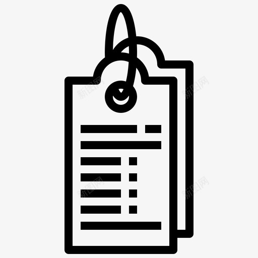 价格标签条形码和二维码3线性图标svg_新图网 https://ixintu.com 价格标签 条形码和二维码3 线性
