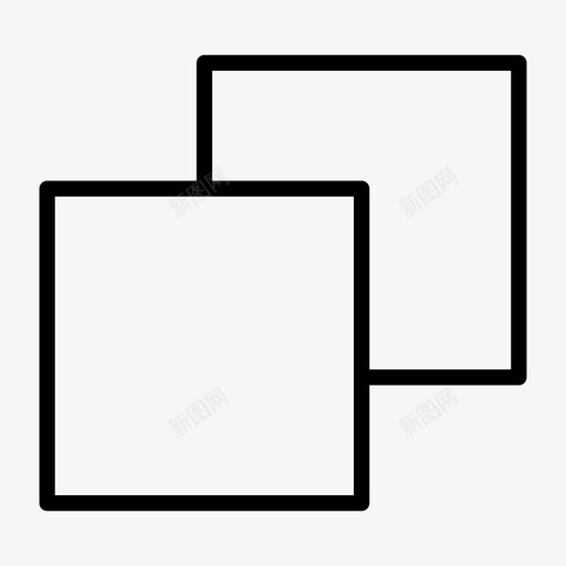 复制显示双重图标svg_新图网 https://ixintu.com 双重 复制 幻灯片 显示 用户界面