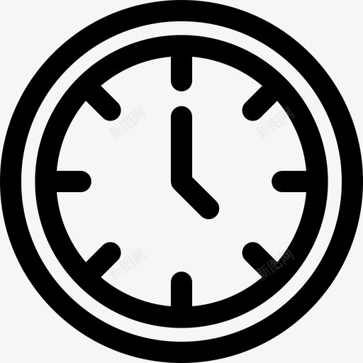 时间分析26线性图标svg_新图网 https://ixintu.com 分析26 时间 线性