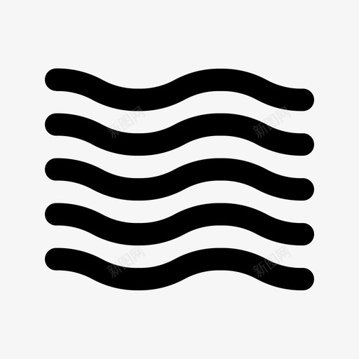 雾预报天气图标svg_新图网 https://ixintu.com 天气 天气线v2 雾 预报