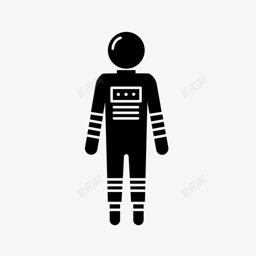 宇航员浴室性别图标svg_新图网 https://ixintu.com 女人 宇航员 性别 浴室 男人