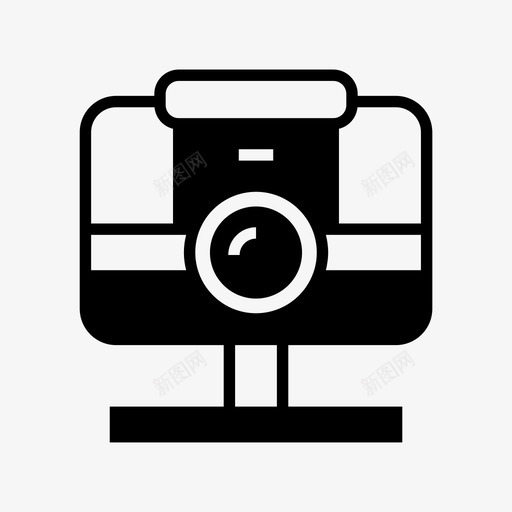 相机数码摄影图标svg_新图网 https://ixintu.com 半照相机 图片 快门 摄影 数码 相机