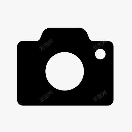 照相机图像照片图标svg_新图网 https://ixintu.com 图像 图片 摄影 照片 照相机