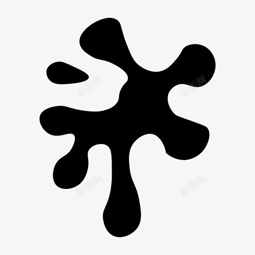 斑点污迹飞溅物图标svg_新图网 https://ixintu.com 斑点 污渍 污迹 飞溅
