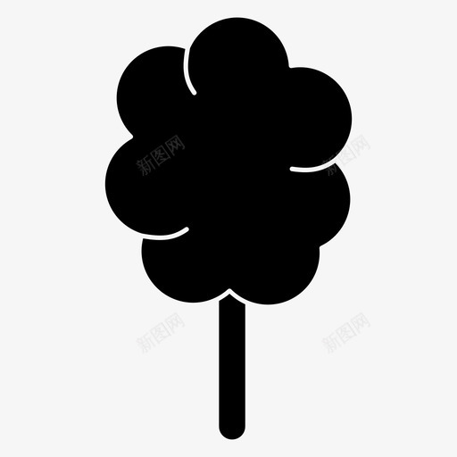 棉花糖甘蔗食物图标svg_新图网 https://ixintu.com 棉花糖 甘蔗 糖 糖果 食物
