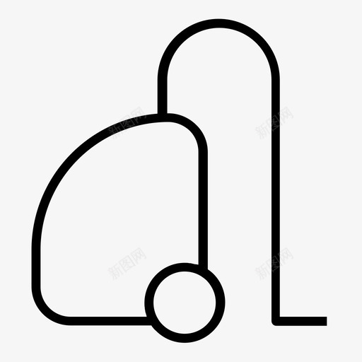 吸尘器清洁酒店线路图标集1svg_新图网 https://ixintu.com 吸尘器 图标 清洁 线路 酒店