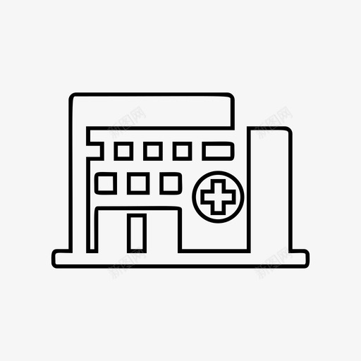 医院卫生保健图标svg_新图网 https://ixintu.com 保健 医疗 医院 卫生