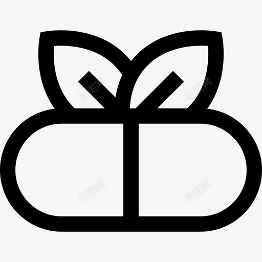 草药替代药物16线性图标svg_新图网 https://ixintu.com 替代 线性 草药 药物