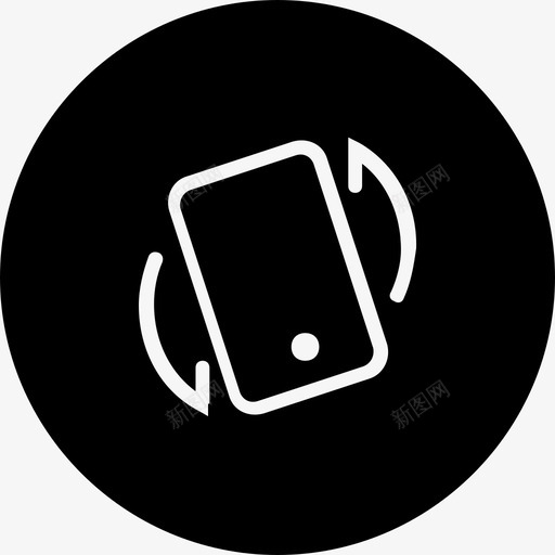 icon_重力感应点击svg_新图网 https://ixintu.com icon_重力感应点击