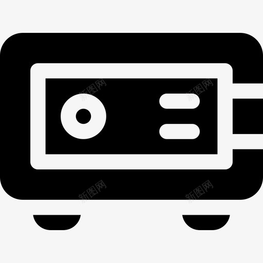 保险箱经济型31装满图标svg_新图网 https://ixintu.com 保险箱 经济型 装满