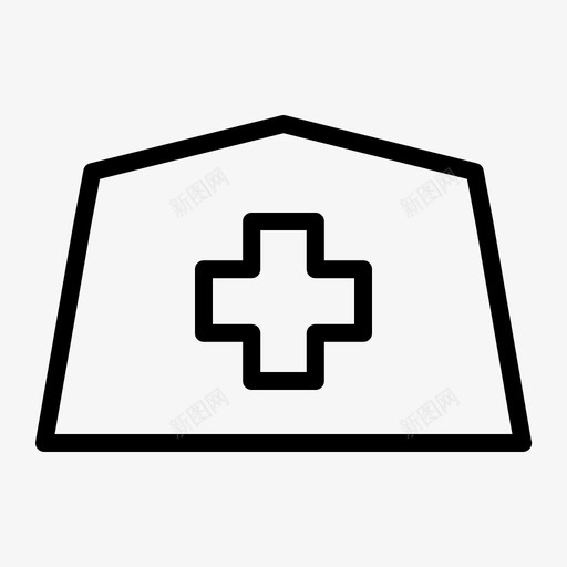 实习护士医院医学图标svg_新图网 https://ixintu.com 专业 医学 医疗 医院 实习 护士