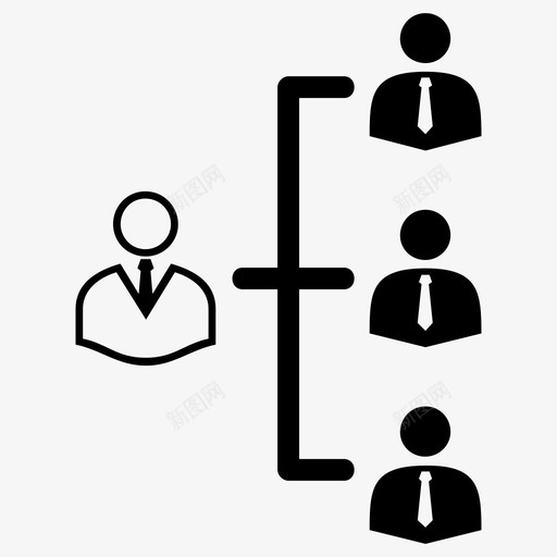 商业商业领袖商人图标svg_新图网 https://ixintu.com 合作 商业 商业领袖 商人