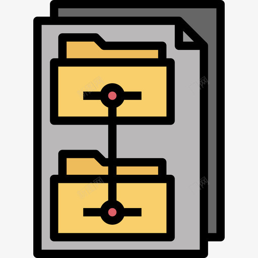 文件夹项目规划3线型颜色图标svg_新图网 https://ixintu.com 文件夹 线型颜色 项目规划3