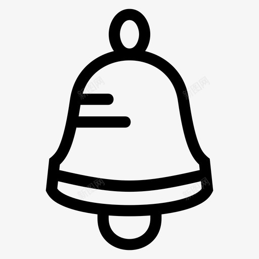 铃声警报休息时间图标svg_新图网 https://ixintu.com 休息时间 警报 通知 铃声